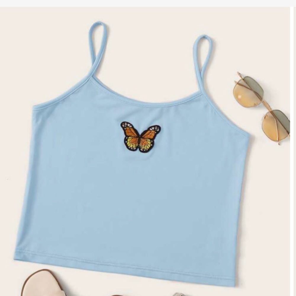 butterfly cami top (out of stock on the website)